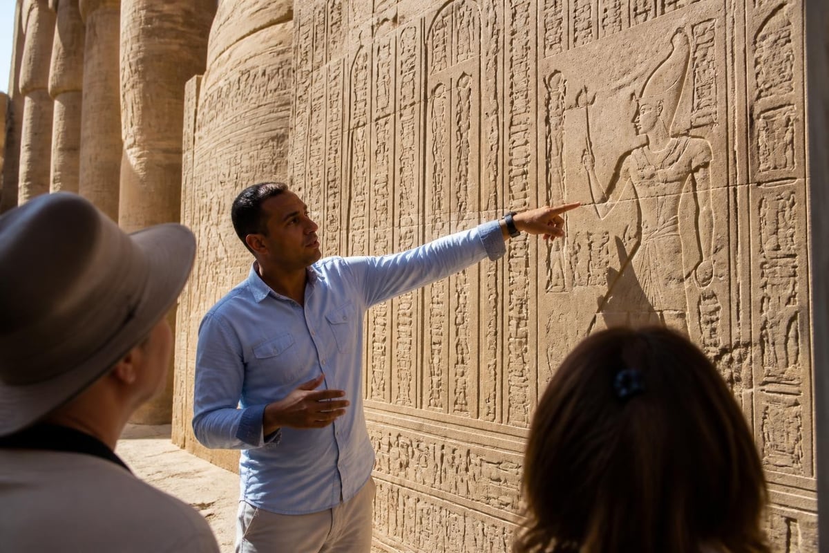 Licensed Egyptologist guide value