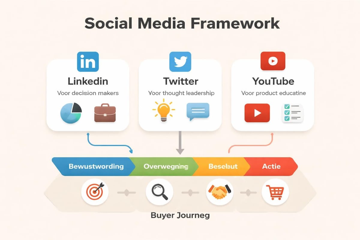 Multi-channel B2B social media strategie