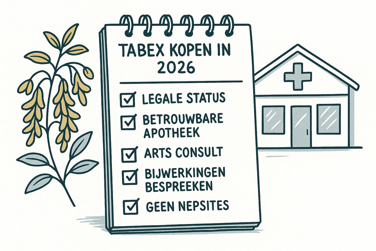 Checklist: Waar Moet Je op Letten bij Tabex Kopen in Nederland?