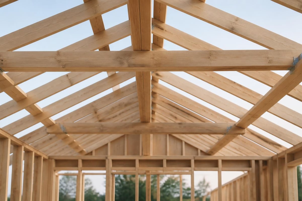 Roof framing components