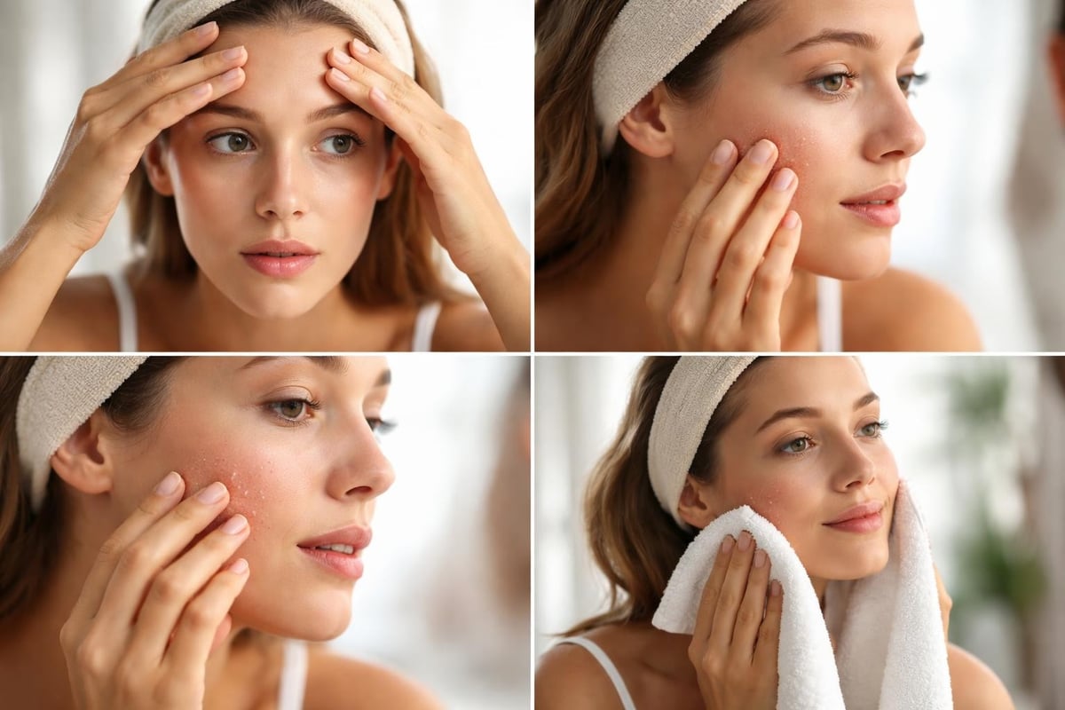 Skin type identification process