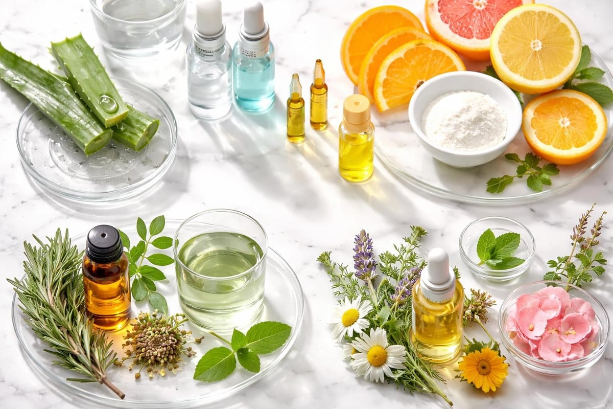 Natural vs synthetic skincare ingredients