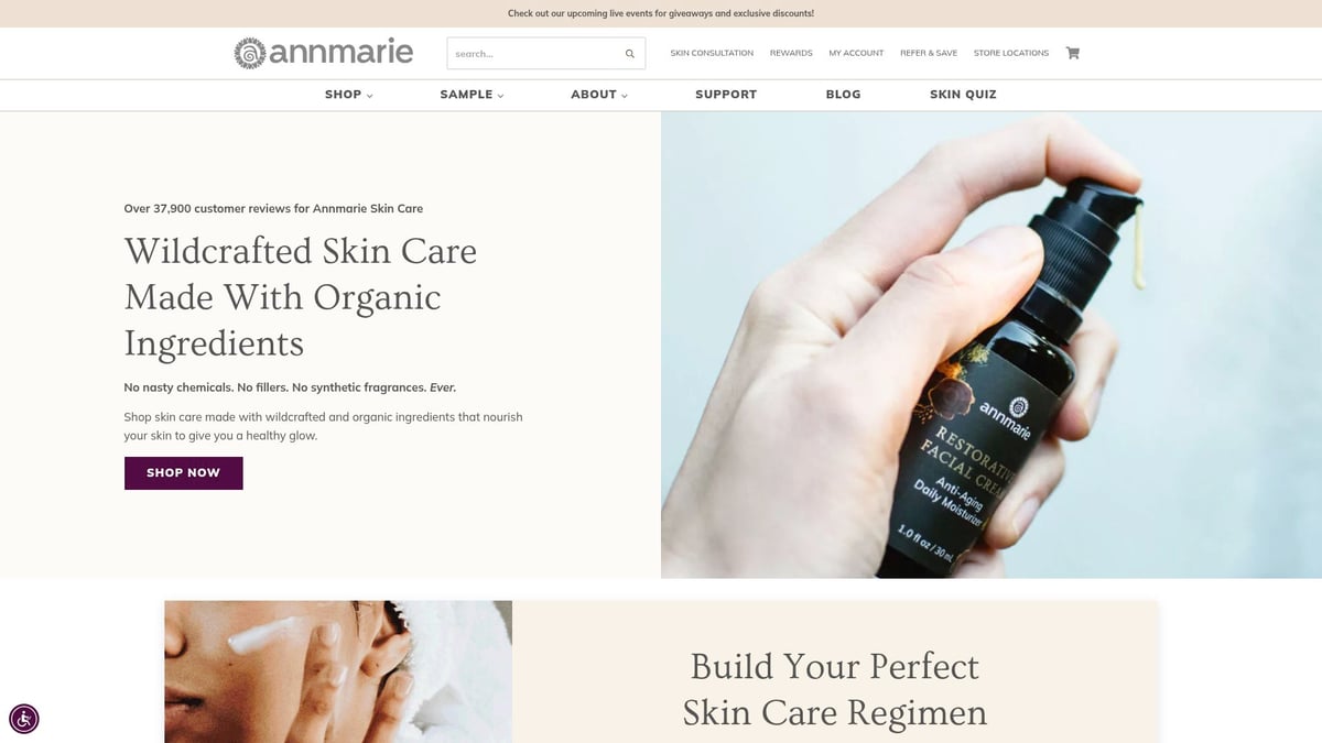 Top 8 Organic Skin Care Lines to Try in 2025 - Annmarie Skin Care