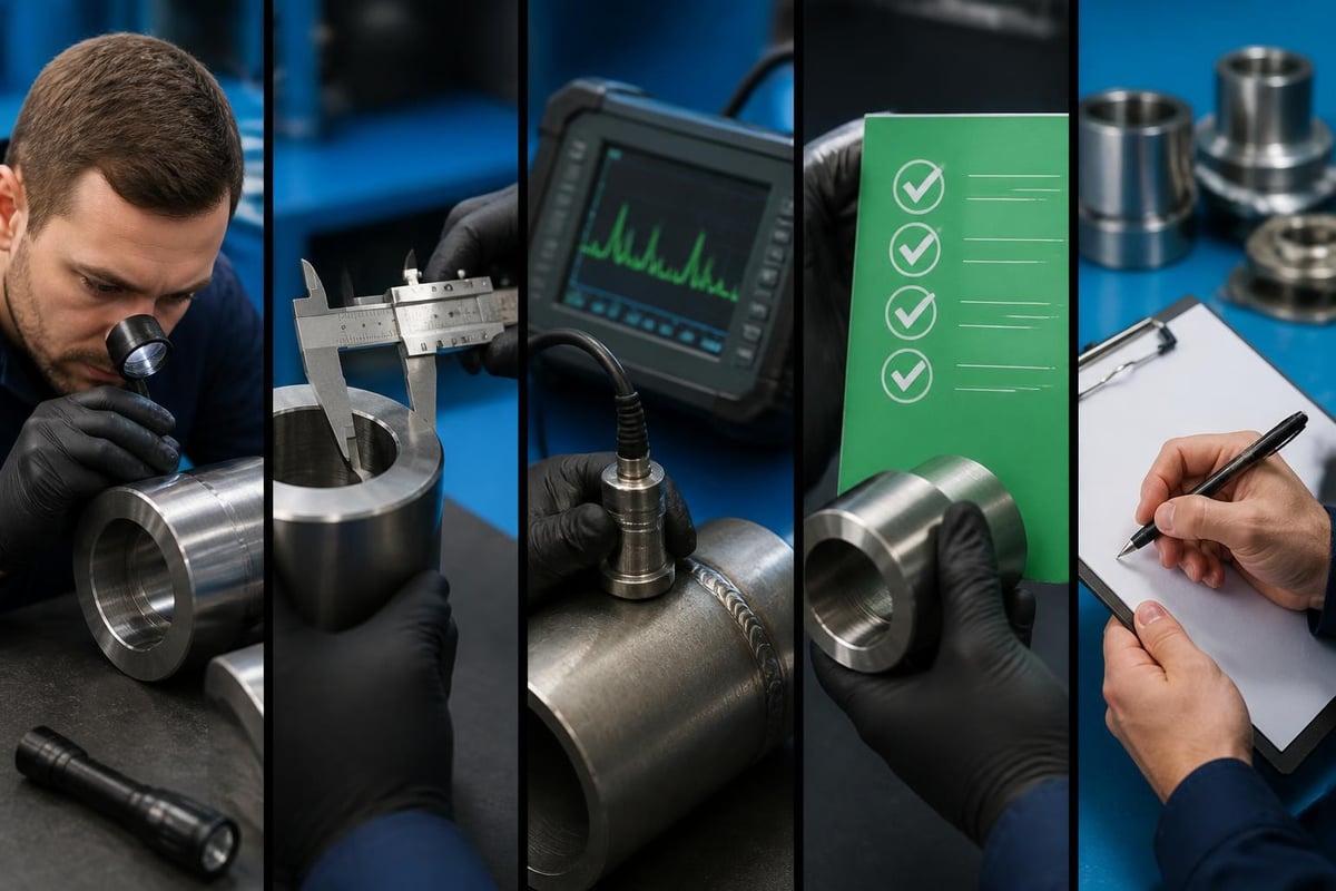 Weld quality verification sequence