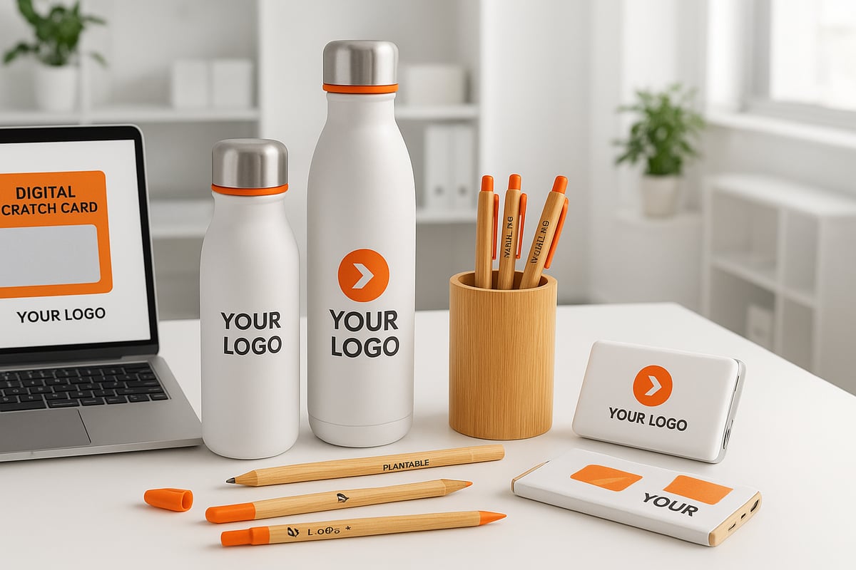 7 kreative Beispiele für Werbemittel, die 2025 begeistern