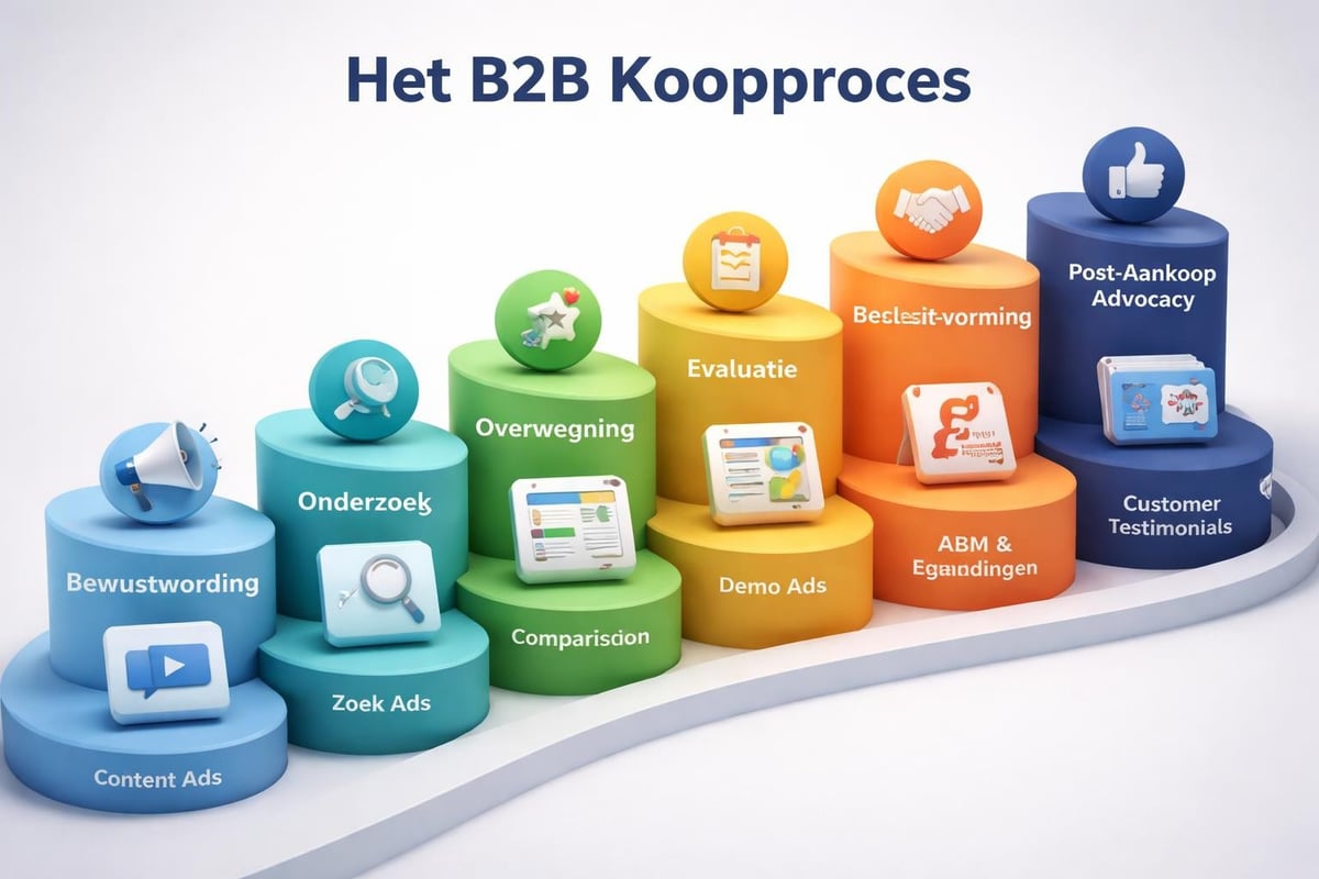 B2B buyer journey stages