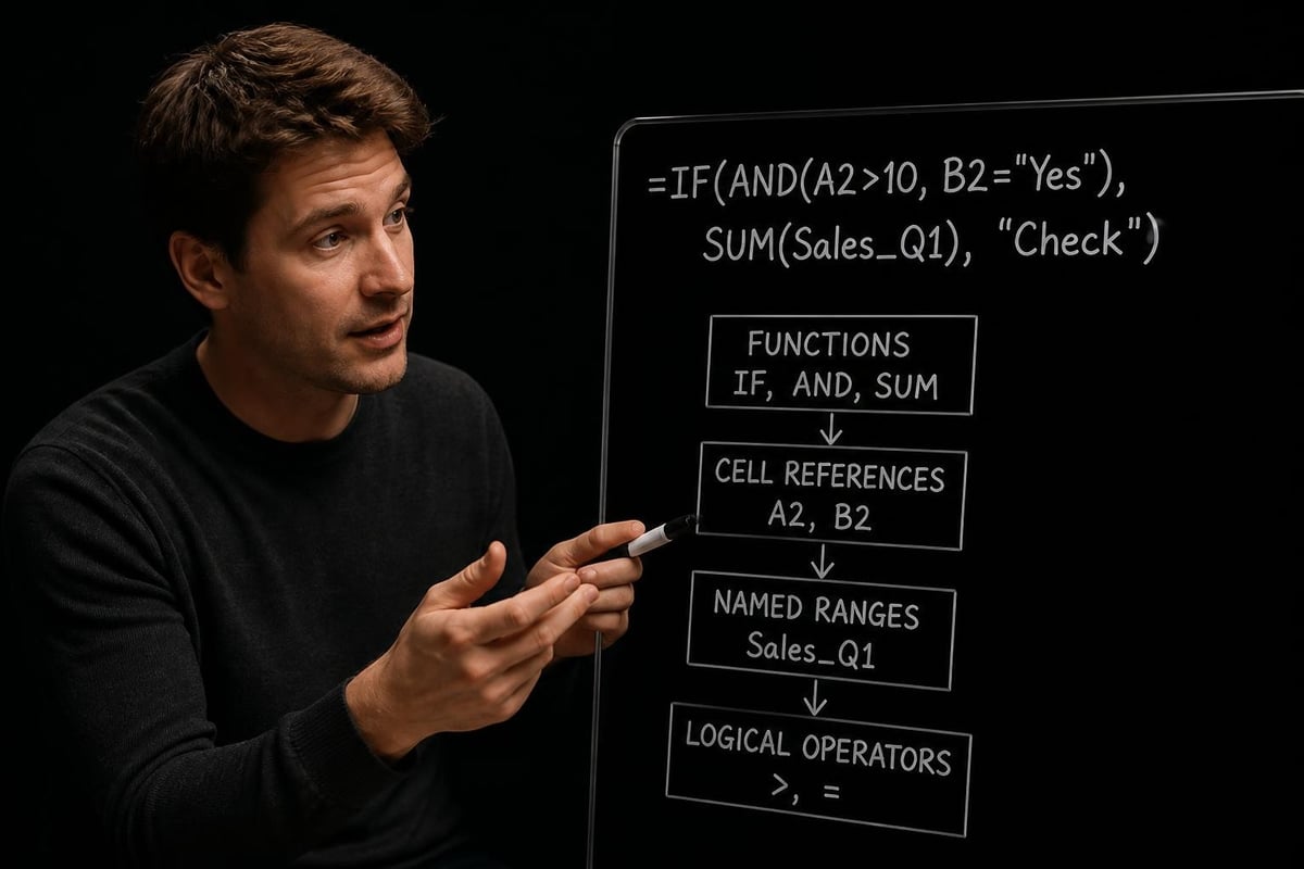 Claude analyzing Excel formula components