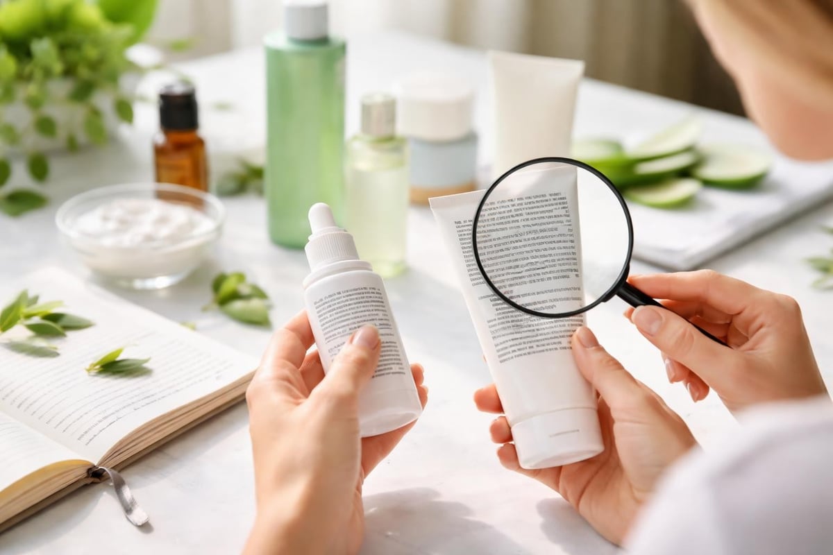 Skincare ingredient transparency