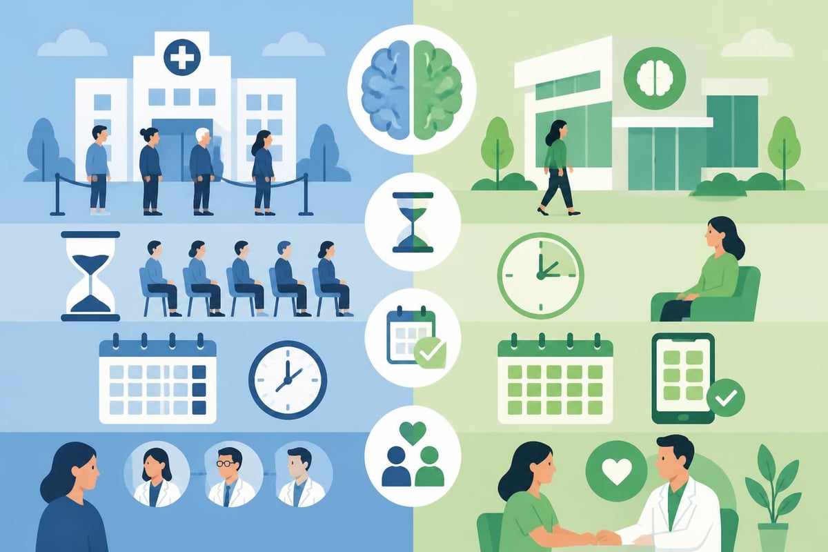 Comparazione accesso neurologico