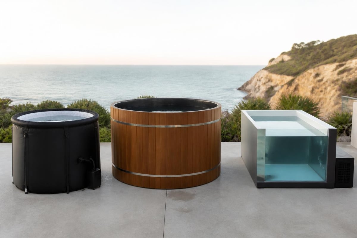 Cold plunge system comparison