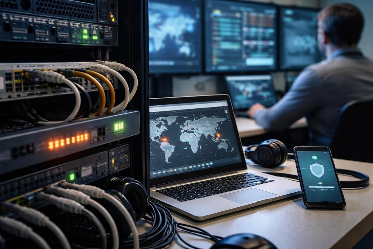 Layered network security approach