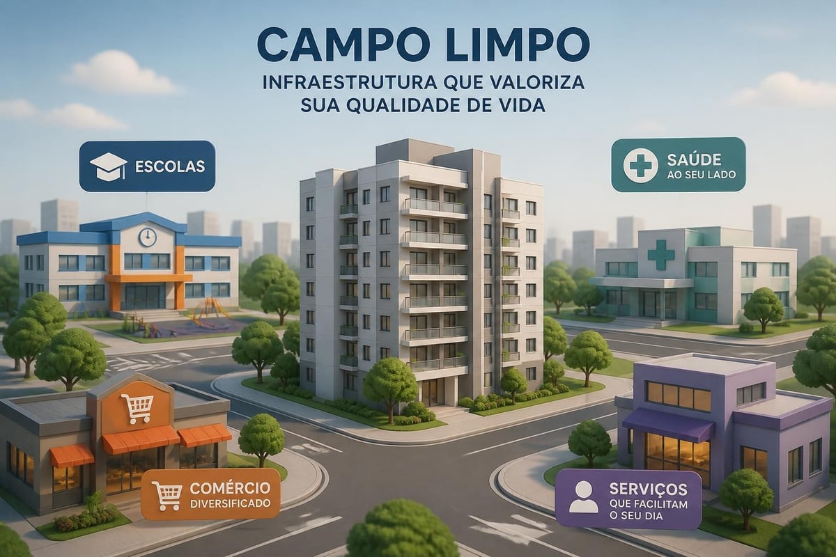 Infraestrutura urbana de Campo Limpo