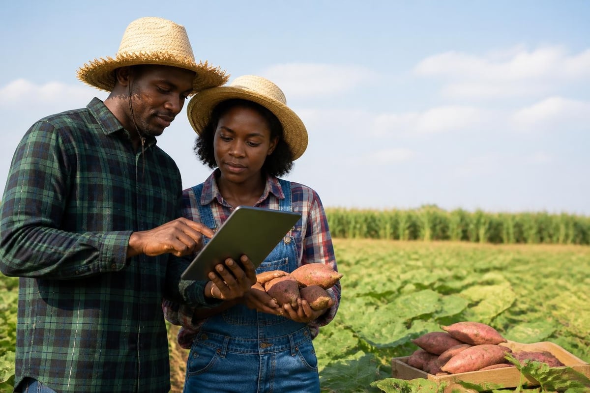 Sweet potato export certification process