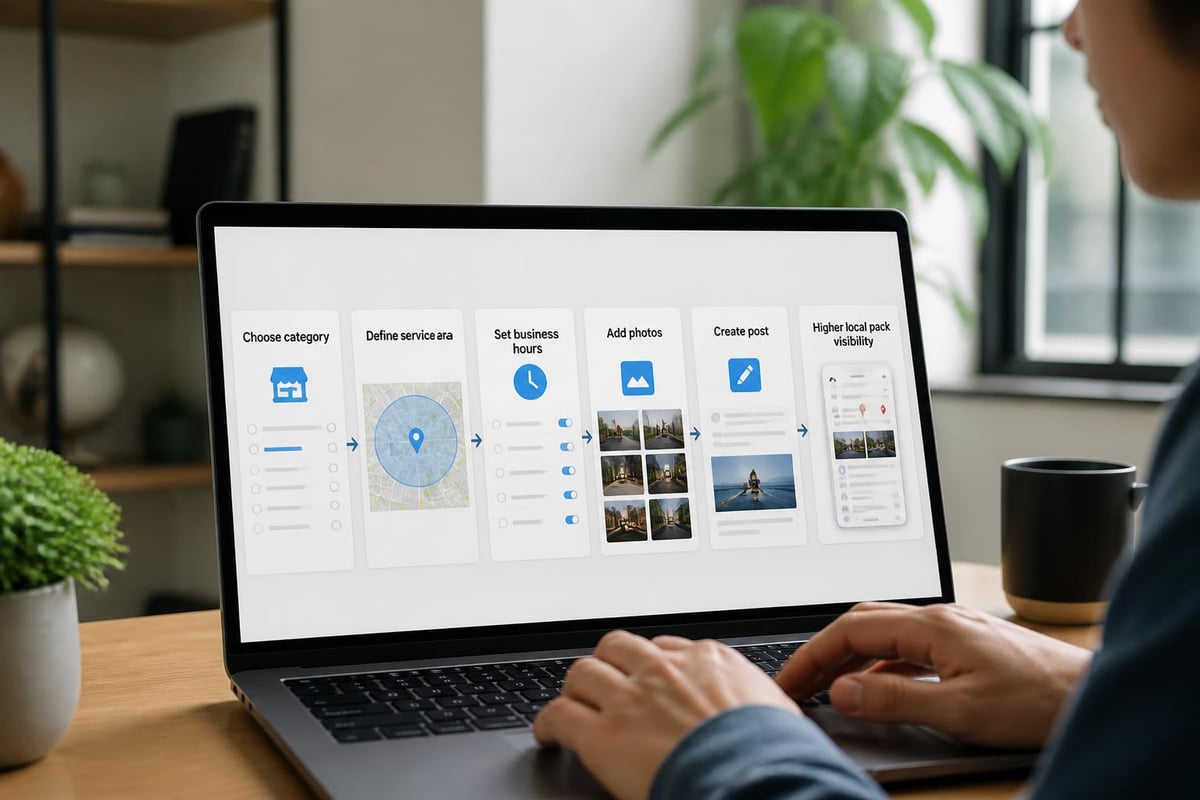 Google Business Profile optimization workflow