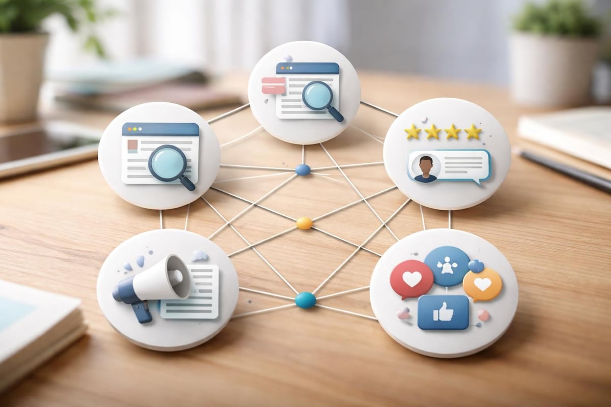 Reputation web ecosystem