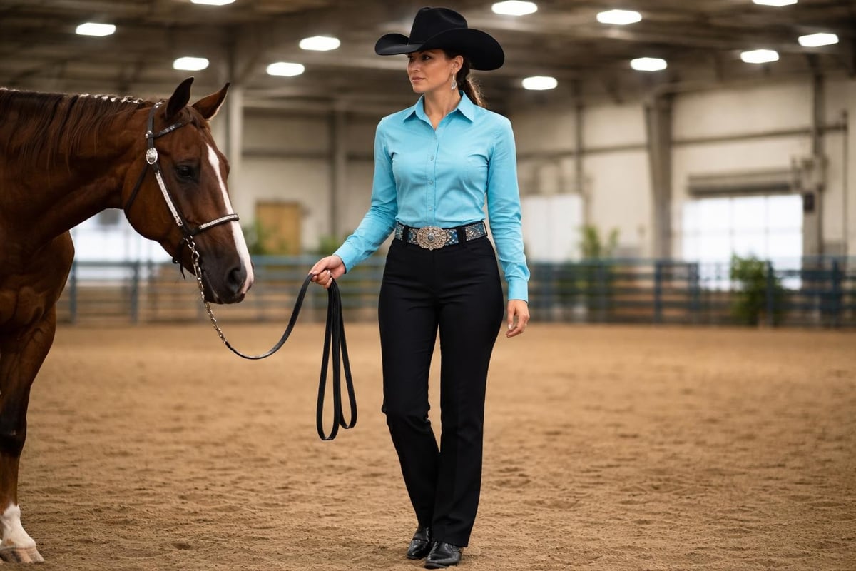 Western showmanship attire requirements