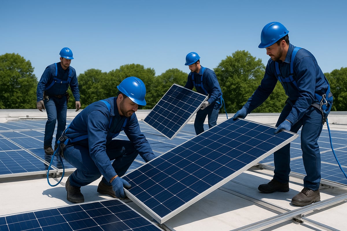 Guide to Choosing the Right Commercial Solar Installer 2025