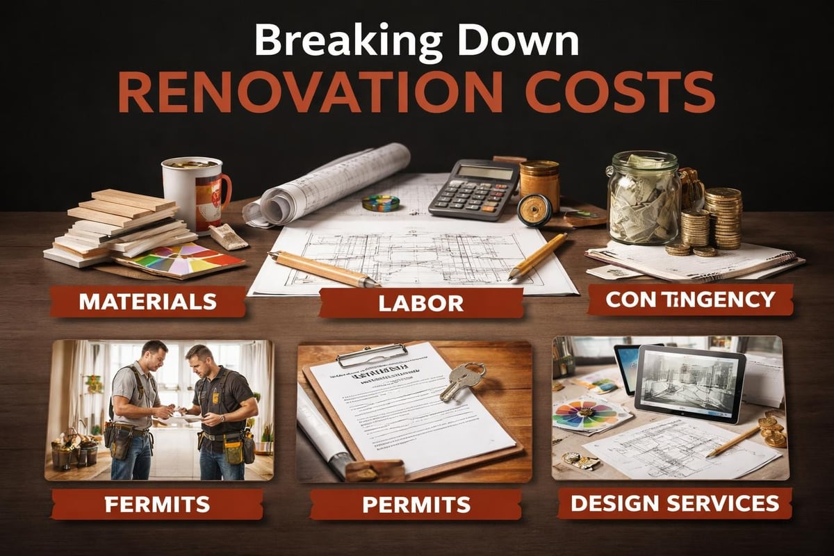 Renovation budget planning factors
