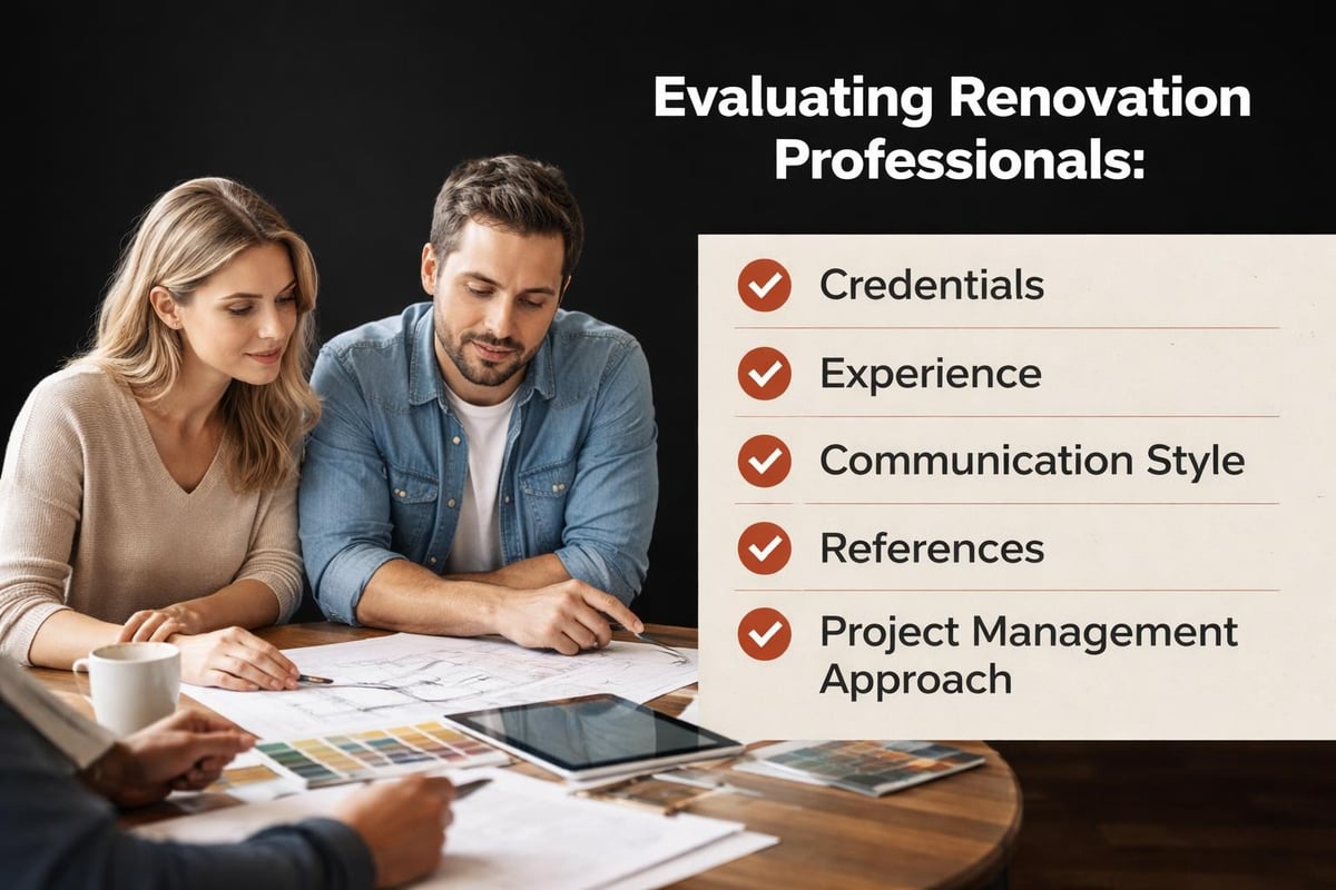 Contractor selection criteria