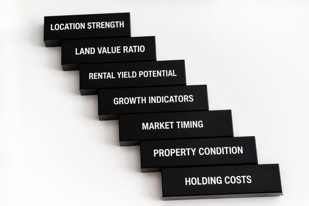 Property investment criteria