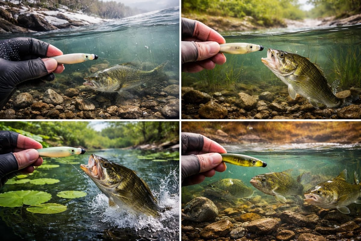Seasonal fishing patterns