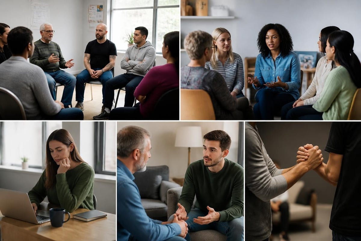Support group networks