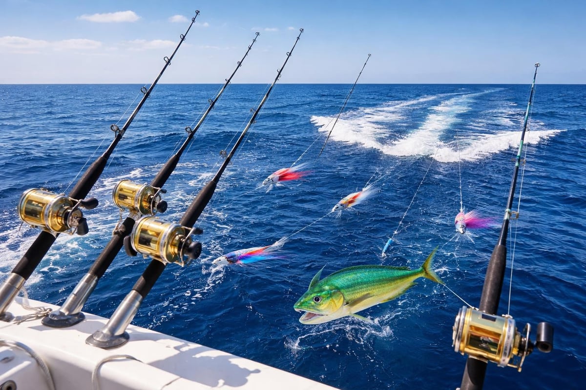 Lure spread strategy