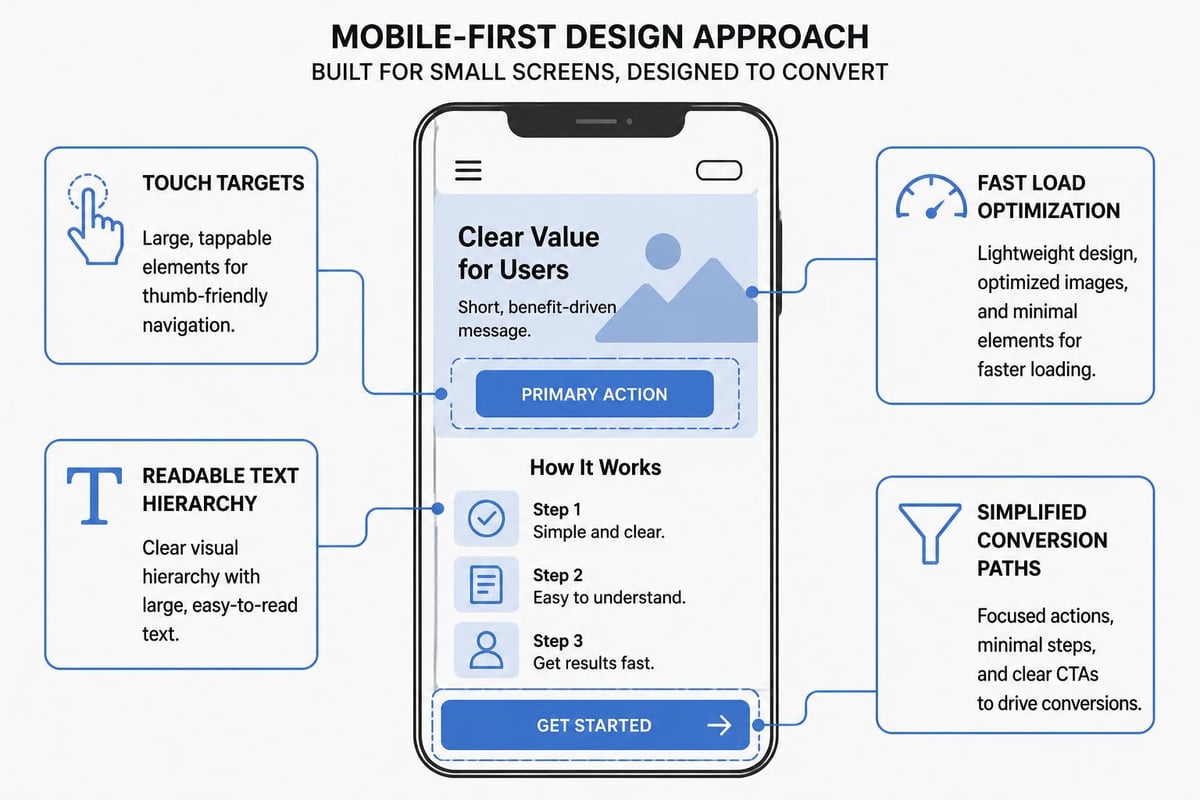 Mobile-first marketing design considerations