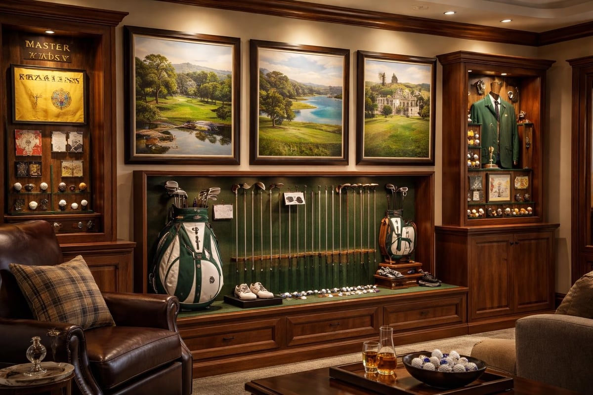 Golf-themed room design