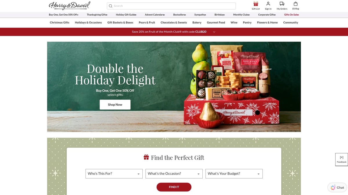 9 Amazing Get Well Gift Packages to Brighten Any Recovery 2025 - Harry & David Deluxe Get Well Gift Basket