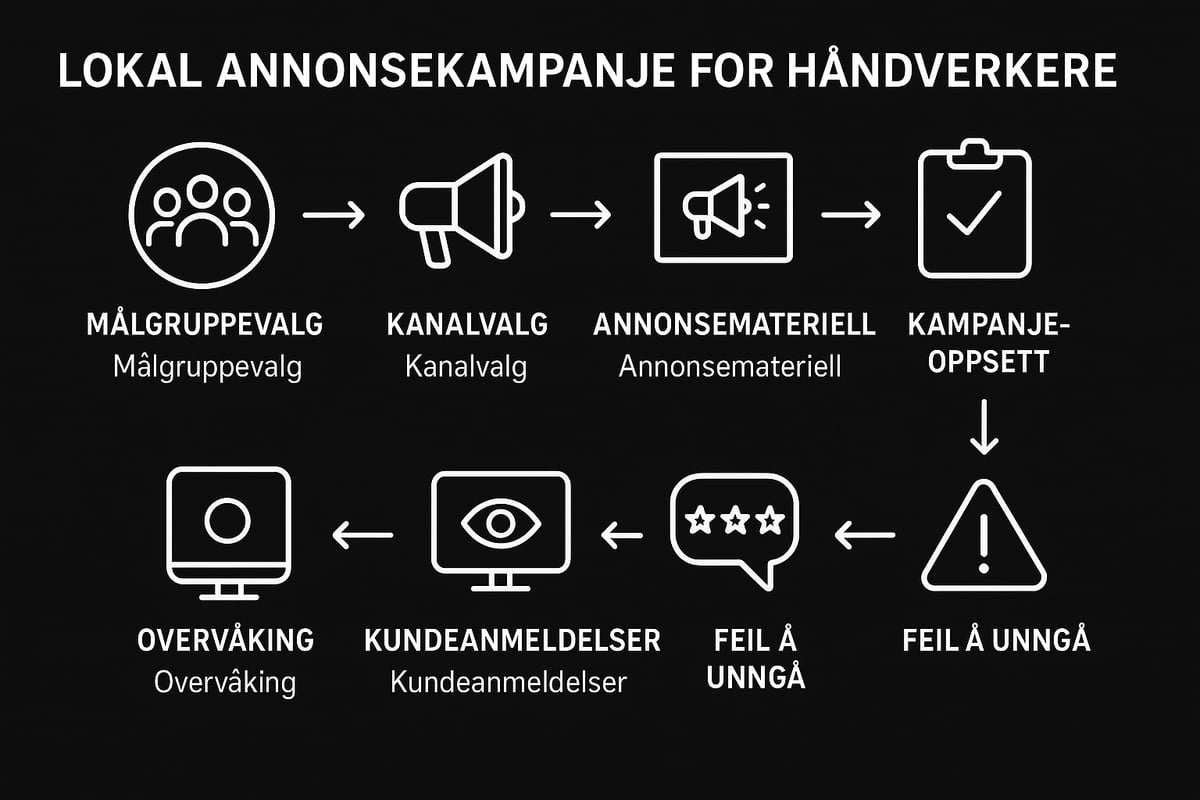 Slik lager du en effektiv lokal annonsekampanje – steg for steg