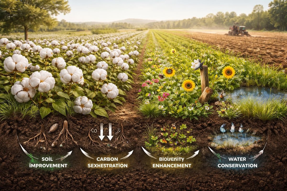 Regenerative agriculture impact cycle