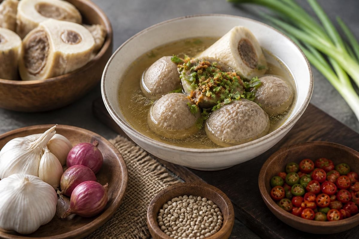 Fondasi kuah bakso