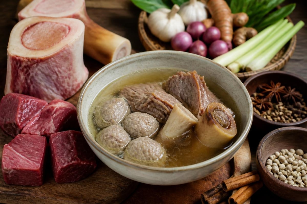Nutrisi kuah bakso