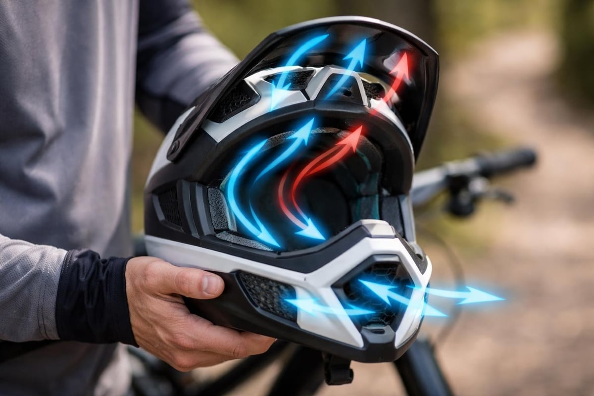 Helmet ventilation systems