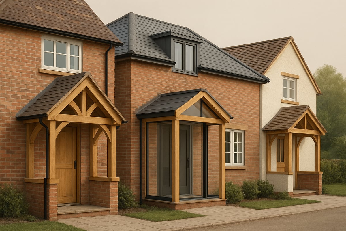 Oak Frame Porch Design Inspiration