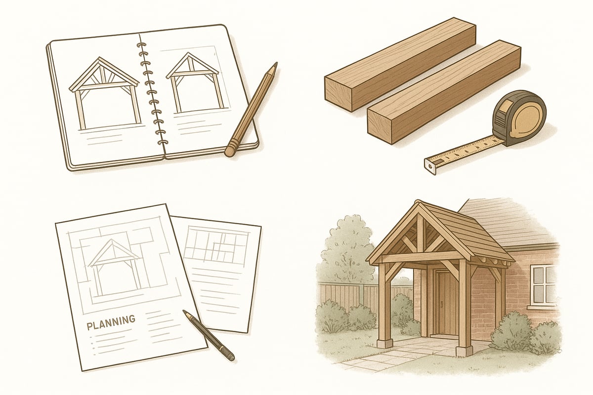 Planning Your Oak Frame Porch: Step-by-Step Guide