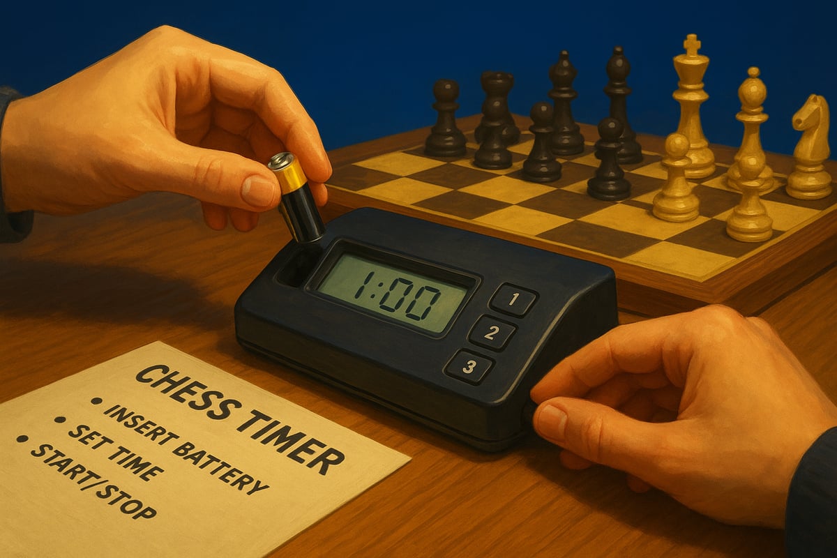 Step-by-Step Guide: Setting Up Your DGT Chess Timer