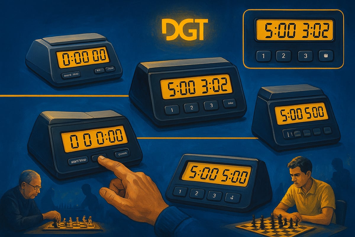 The Evolution of DGT Chess Timers