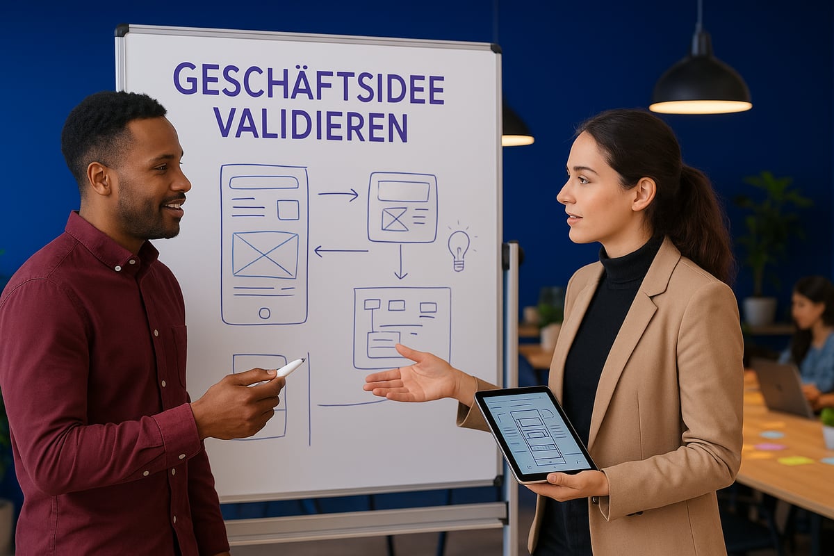 Schritt 1: Die Geschäftsidee entwickeln und validieren