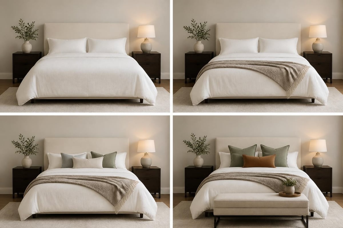 Bedding layering techniques