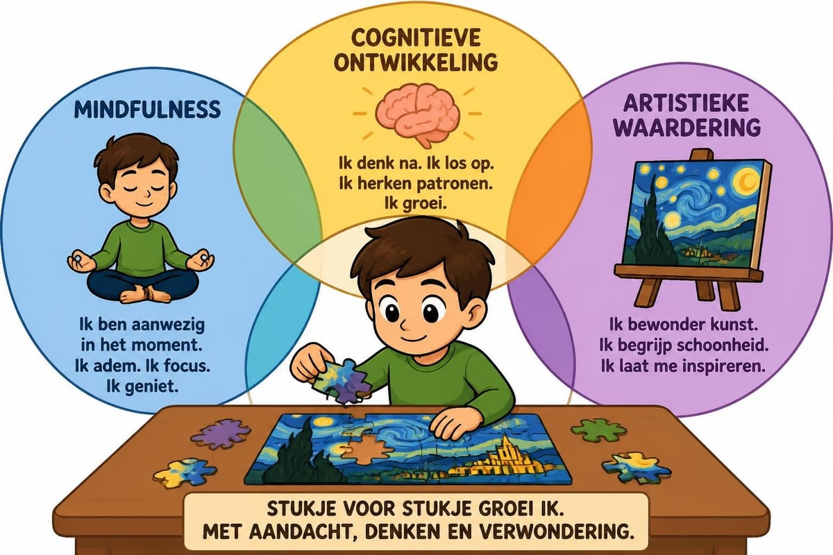 Art puzzle benefits