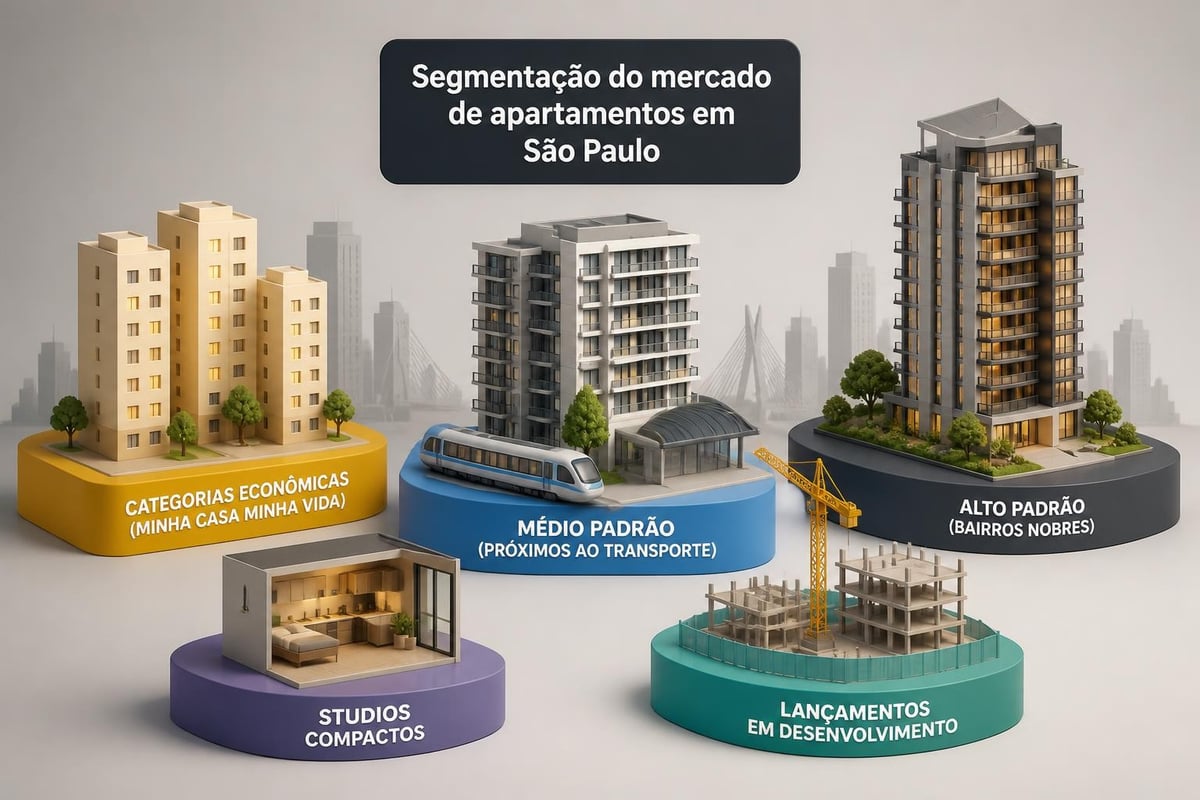 Diversidade do mercado imobiliário paulistano