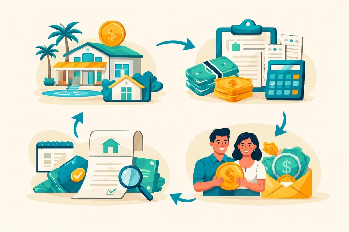 Financial reporting flow for property owners