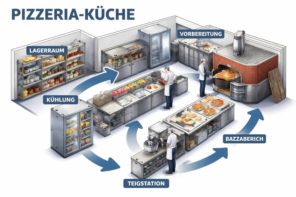 Pizzeria-Ausstattung