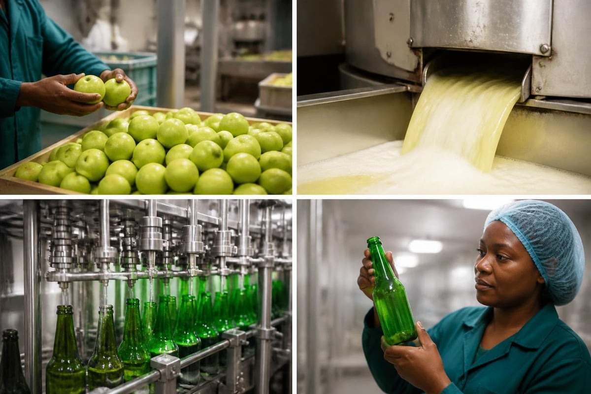Appletiser production process