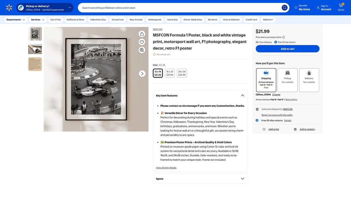 7 Best Poster Formula 1 Designs to Own in 2026 - MSFCON Formula 1 Poster, Black and White Vintage Print, Motorsport Wall Art, F1 Photography