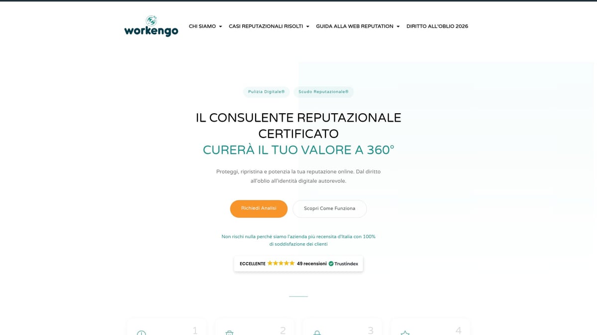 Guida Completa su SEO Reputation: Strategie Vincenti 2026 - Workengo: Soluzioni Professionali per la SEO Reputation