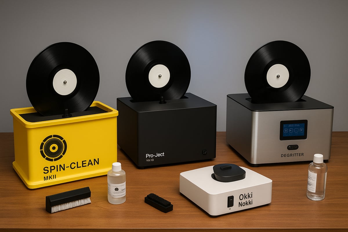 Types of Record Washers: Manual, Semi-Automatic, and Automatic