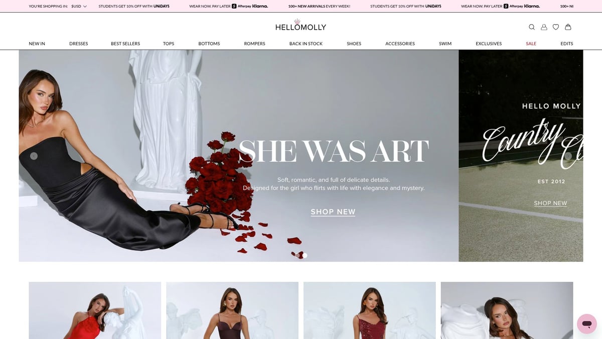 9 Must-See Online Dress Boutiques for Stunning Styles in 2025 - Hello Molly